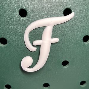Alphabet BOGG BAG Inspired Decor Letter “F” - #136